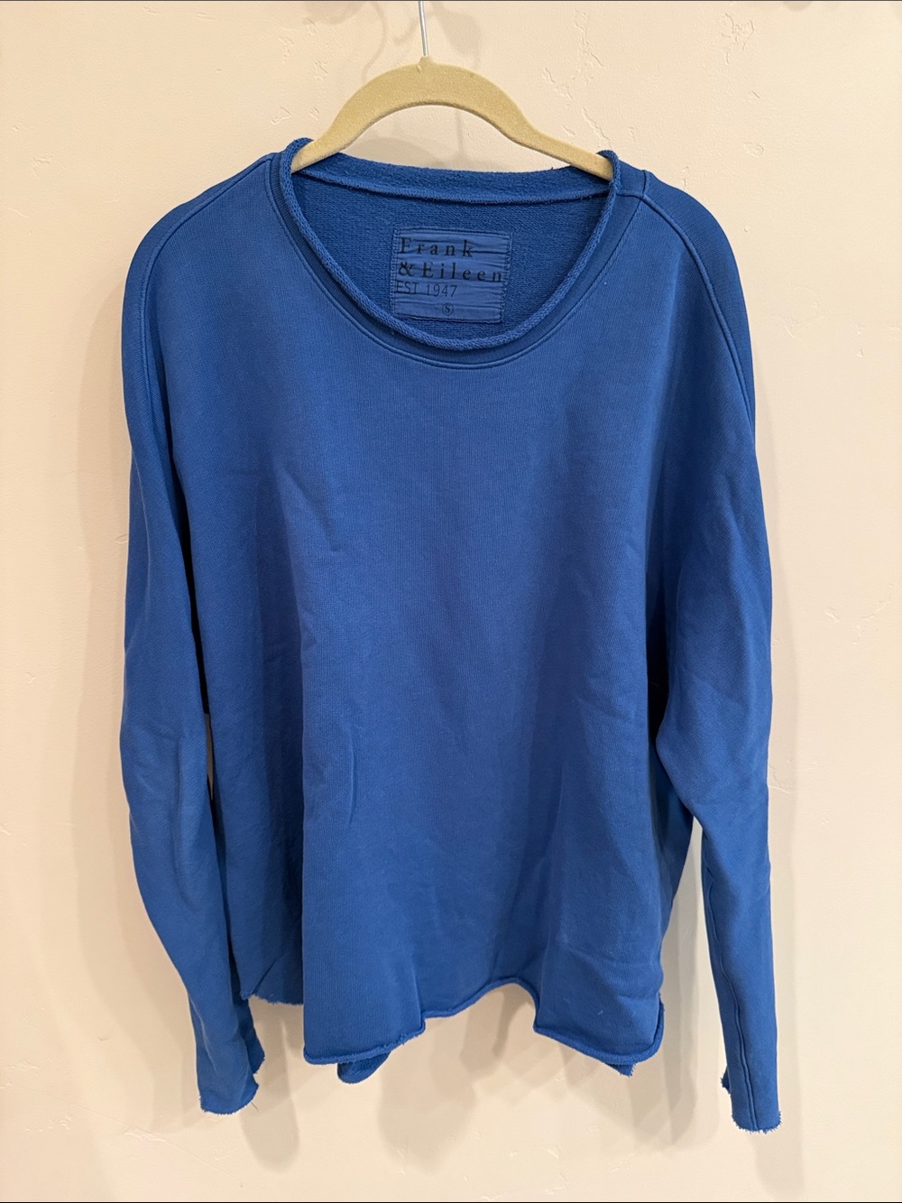 Frank & Eileen Anna Royal Blue Crewneck Sweatshirt